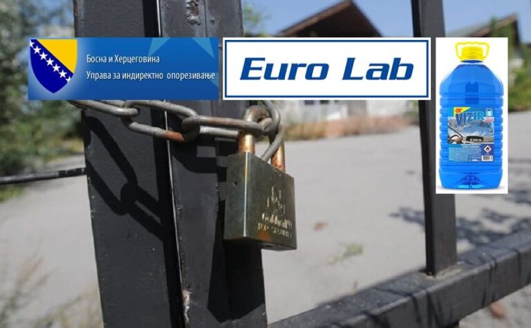 UIO odblokirala račune firme “Euro Lab”