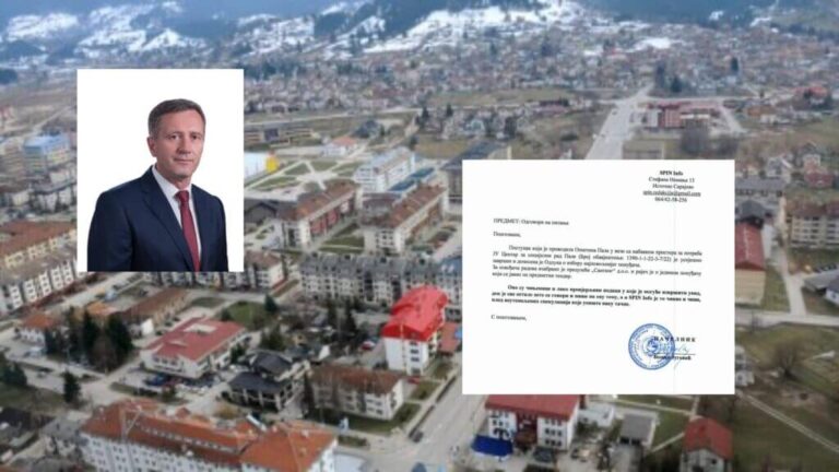 After publishing the text on SPIN Info, the municipality of Pale signed the contract and sent a reply