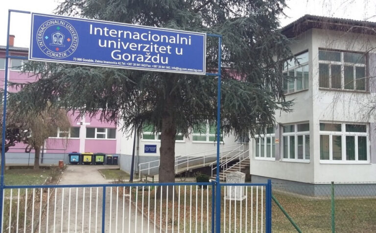 At the University of Goražde, mutual accusations of crime and corruption