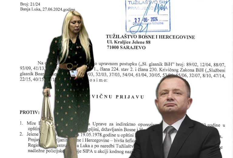 I NOVA KRIVIČNA PRIJAVA KUPI PRAŠINU: Ko u Tužilaštvu BiH godinama zaustavlja procesuiranje Mire Džakule?