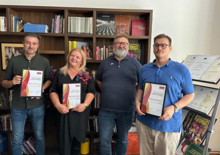 CRMA URUČILA NAGRADE ZA NAJBOLJA ISTRAŽIVANJA O KORUPCIJI: Ovogodišnji dobitnici su Mirna Duhaček, Kristina Perić i Nikola Bačić