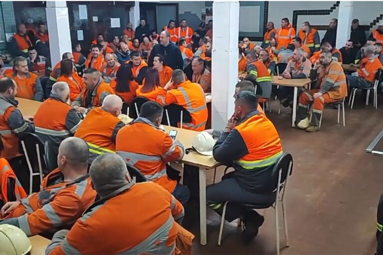 Masovni štrajk glađu u rudniku “Nova Ljubija”, radnici prenoćili u firmi